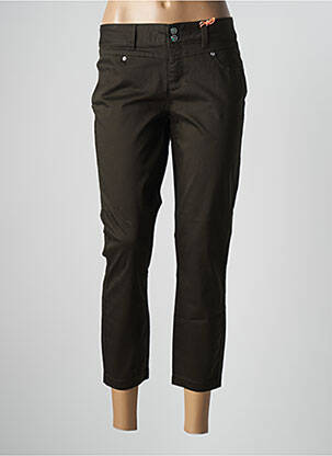 Pantalon 7/8 verde STREET ONE femeie