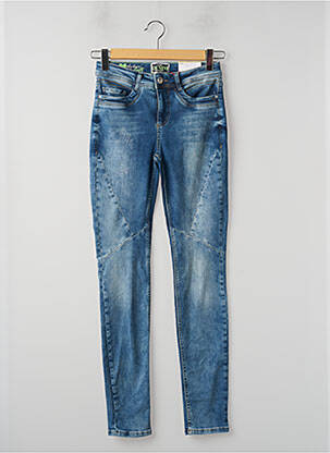 Blugi cu croială slim albastru STREET ONE femeie