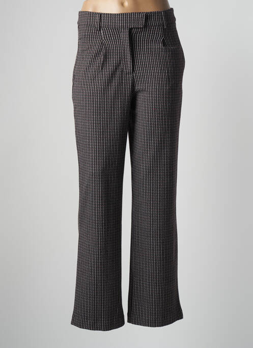 Pantalon drept negru ICHI femeie