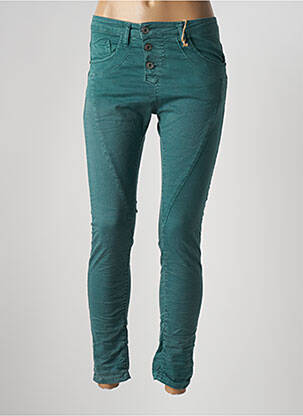 Pantalon slim țesătură poplin mărime normală roșu PLEASE femeie
