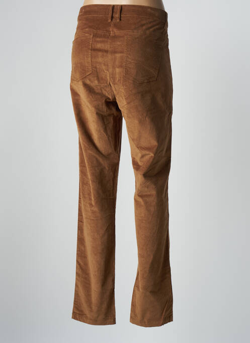 Pantalon slim maro AGATHE & LOUISE femeie