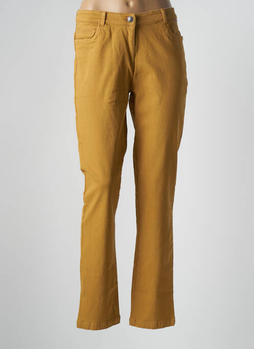 Pantalon slim galben AGATHE & LOUISE femeie