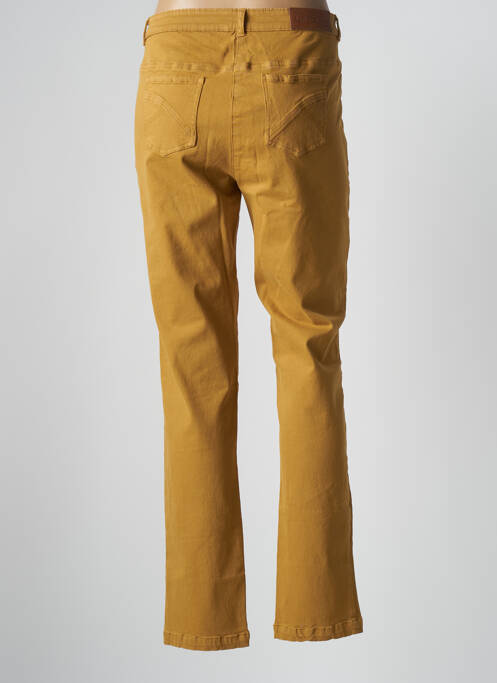 Pantalon slim galben AGATHE & LOUISE femeie