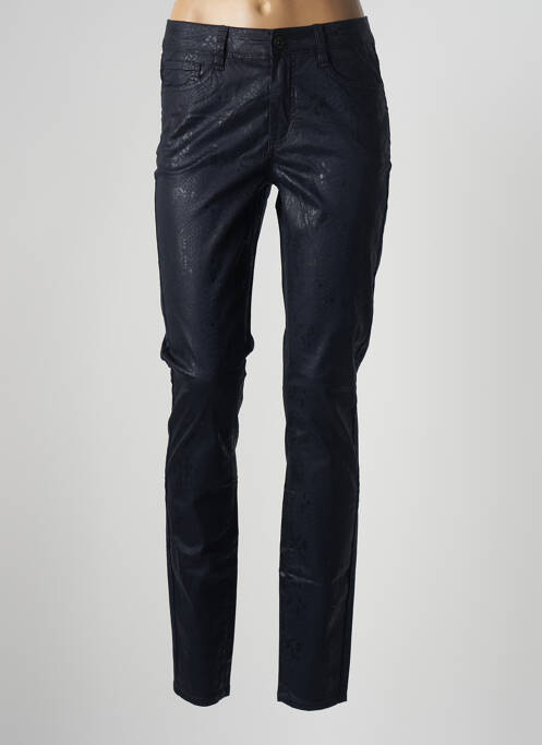 Pantalon slim albastru GEISHA femeie