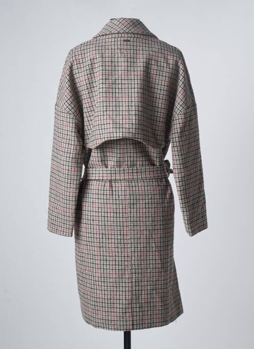 Palton lung bej TIMEOUT femeie