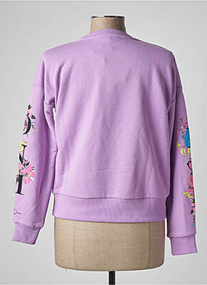 Hanorac elasticitate mâneci lungi violet KENVELO femeie
