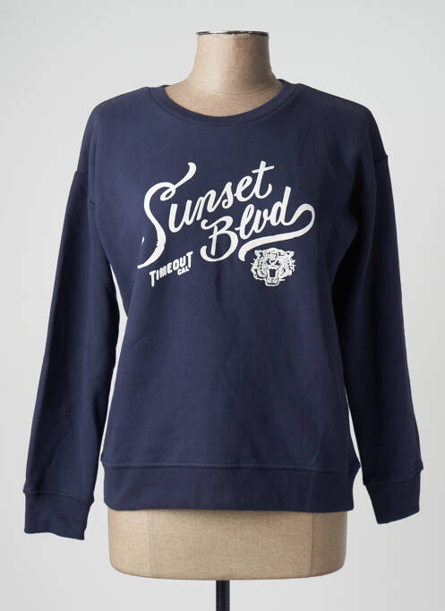 Hanorac albastru TIMEOUT femeie