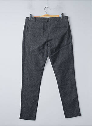 Pantalon chino țesătură melanj mărime normală gri RUCKFIELD bărbat