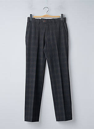 Pantalon chino imprimeu imprimeu prinț de wales mărime normală gri NETOS bărbat
