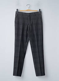 Pantalon chino țesătură melanj mărime normală gri NEXT bărbat