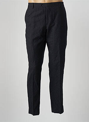 Pantalon slim închidere cu fermoar sub clapetă cu nasturi mărime normală negru NEXT bărbat