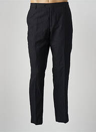 Pantalon slim închidere cu fermoar sub clapetă cu nasturi mărime normală negru NEXT bărbat