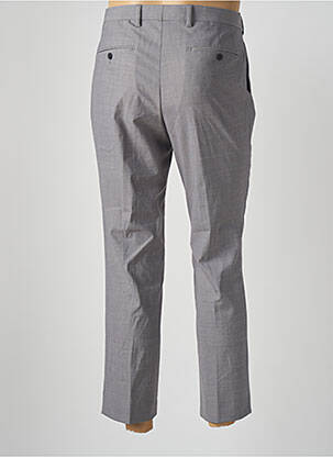 Pantalon slim țesătură melanj mărime normală gri NEXT bărbat