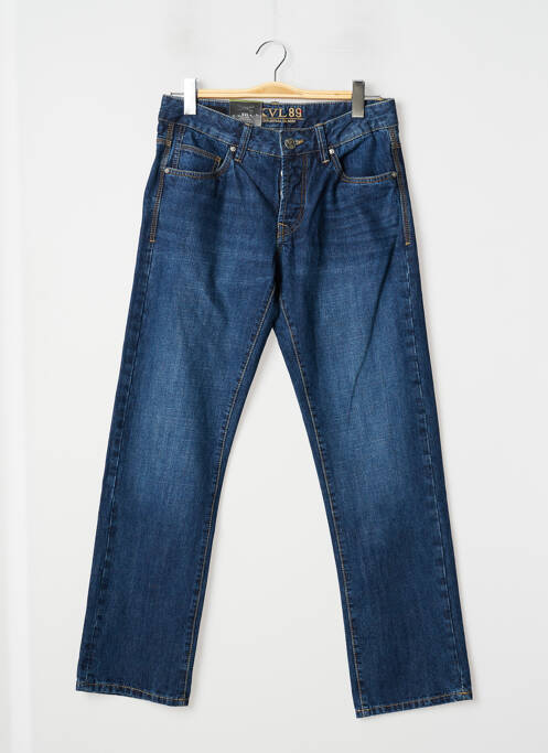 Blugi cu croială dreaptă albastru KENVELO femeie