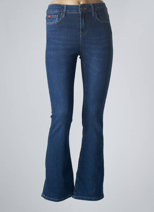 Blugi bootcut albastru LEE COOPER femeie