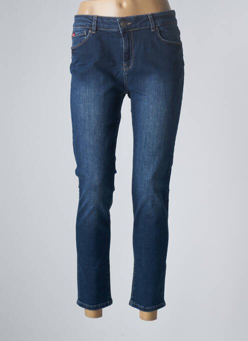 Blugi cu croială slim albastru LEE COOPER femeie