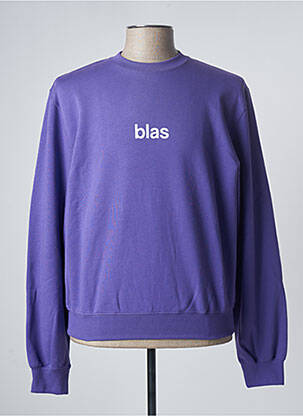 Hanorac elasticitate mâneci lungi violet BLASON bărbat