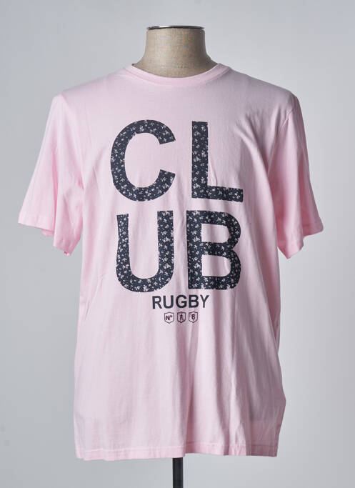 Tricou roz RUCKFIELD bărbat