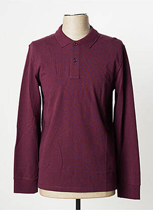 Polo mâneci lungi mâneci lungi violet CELIO bărbat