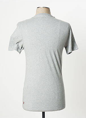 Tricou țesătură melanj mâneci scurte gri LEVI'S bărbat