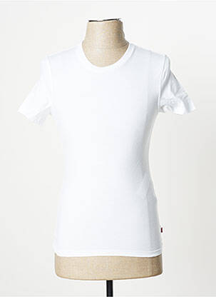 Tricou croială cambrată mâneci scurte alb LEVI'S bărbat