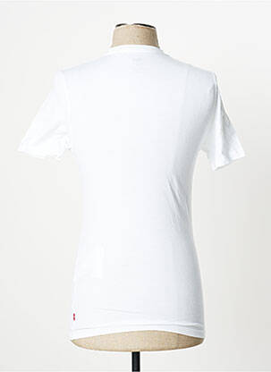 Tricou croială cambrată mâneci scurte alb LEVI'S bărbat