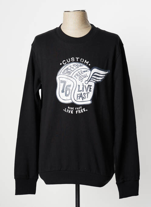 Hanorac negru CELIO bărbat