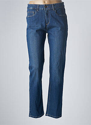 Blugi cu croială dreaptă albastru STOOKER femeie