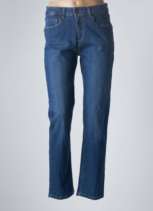 Blugi cu croială dreaptă albastru STOOKER femeie