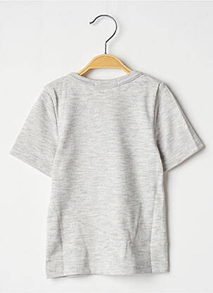 Tricou elasticitate mâneci scurte gri DAMART copil