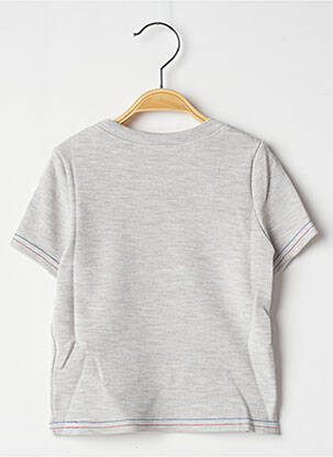 Tricou elasticitate mâneci scurte gri DAMART copil