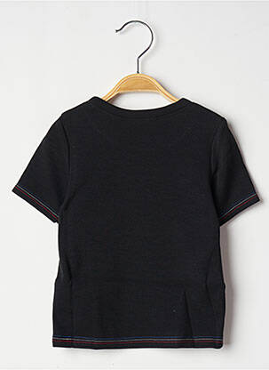 Tricou elasticitate mâneci scurte negru DAMART copil
