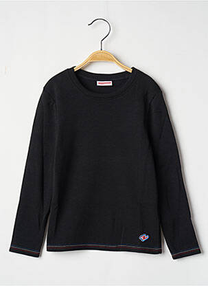 Tricou mâneci lungi mâneci lungi negru DAMART copil