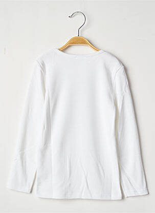 Tricou mâneci lungi mâneci lungi alb DAMART băiat