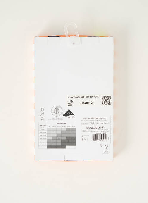 Colanți maro PRINCESSE TAM-TAM femeie