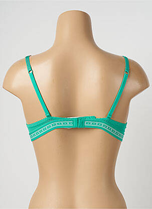 Sutien efect material satinat sutien cupe întregi cu decolteu înalt verde M&S COLLECTION femeie