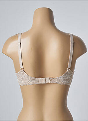 Sutien broderie sutien cupe întregi cu decolteu înalt culoare piersică MARKS AND SPENCER femeie