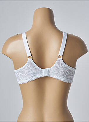 Sutien broderie sutien cupe întregi cu decolteu înalt alb MARKS AND SPENCER femeie