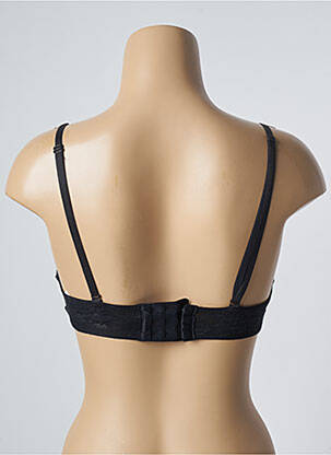 Sutien efect material satinat top sutien modelat negru MARKS AND SPENCER femeie