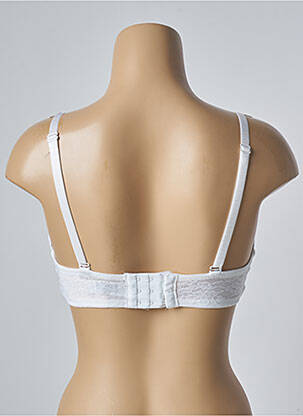 Sutien efect material satinat top sutien modelat alb MARKS AND SPENCER femeie