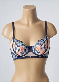 Sutien top sutien modelat top sutien modelat albastru MARKS AND SPENCER femme