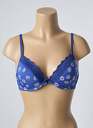 Sutien top sutien modelat top sutien modelat albastru MARKS AND SPENCER femeie