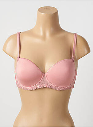 Sutien broderie top sutien modelat roz SIMONE PERELE femeie