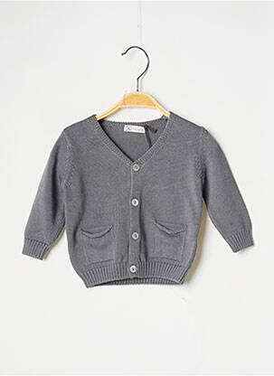 Vestă cu mâneci lungi gri J.O MILANO fată