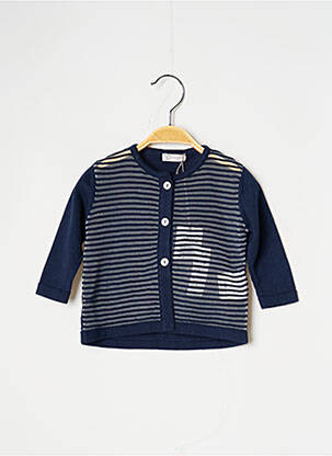 Vestă cu mâneci lungi albastru J.O MILANO fată