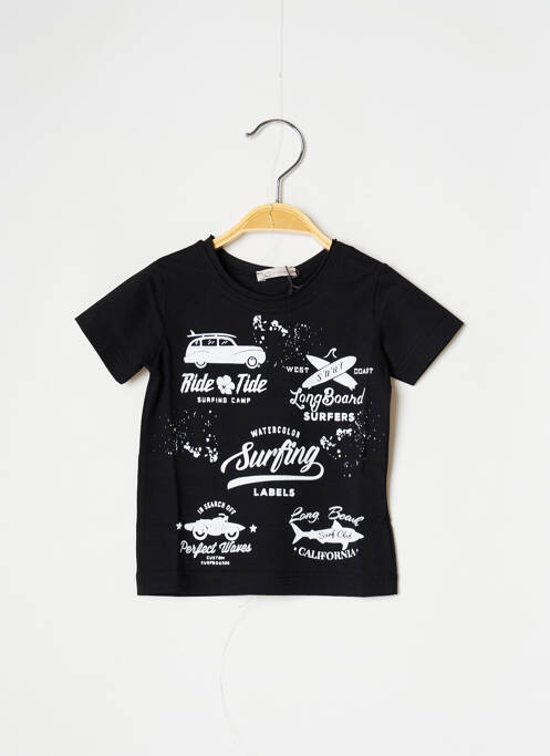 Tricou negru J.O MILANO fată