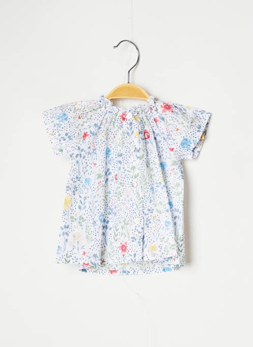 Tunică mâneci scurte albastru J.O MILANO fată