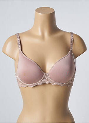 Sutien efect material satinat top sutien modelat maro SIMONE PERELE femeie
