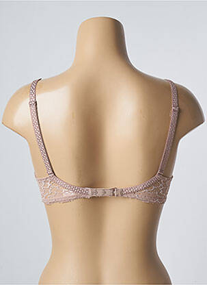 Sutien efect material satinat top sutien modelat maro SIMONE PERELE femeie