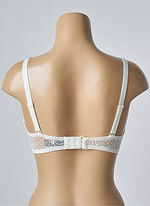 Sutien efect material satinat top sutien modelat bej IMPLICITE femeie